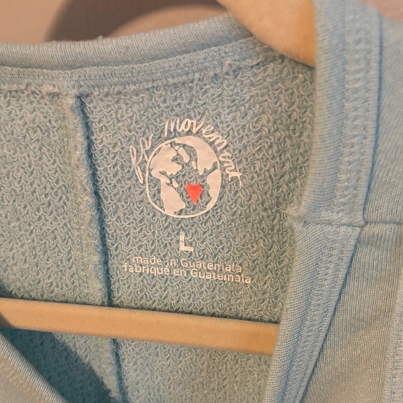 FP Movement by Free People Blue Graphic Swim Coverup - Picture 2 of 4